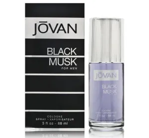 Jovan Musk Black kolínska voda pre mužov 88 ml