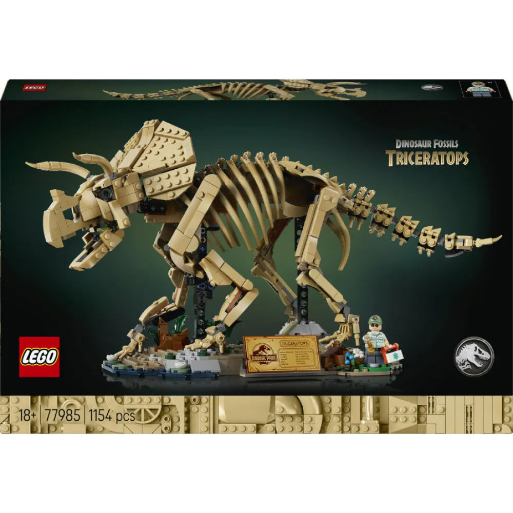 Jurassic World 77985 Dinosaurie fosílie: Triceratops