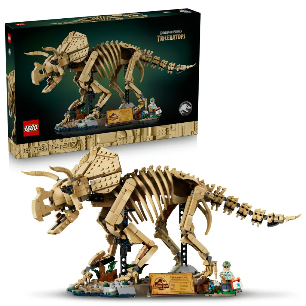 Jurassic World 77985 Dinosaurie fosílie: Triceratops