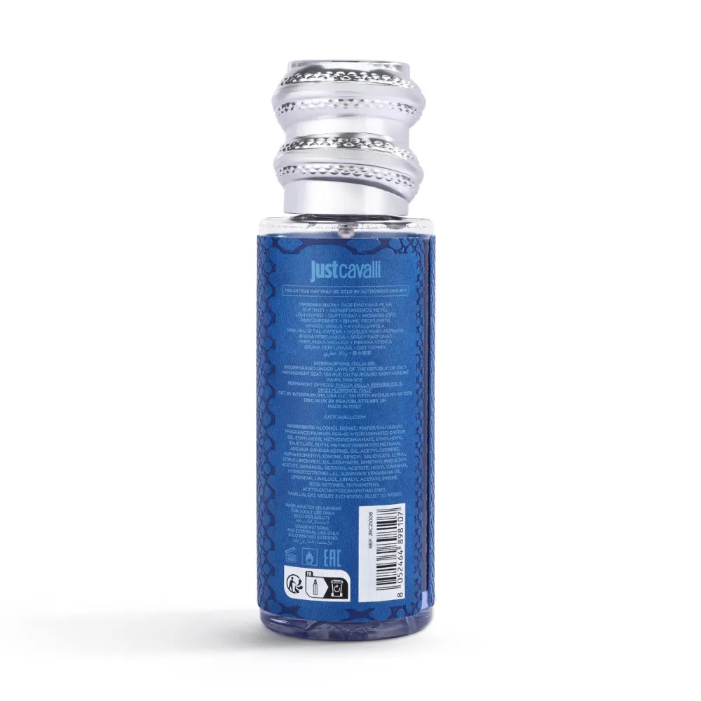 Just Cavalli Vibrant Aqua telový sprej pre ženy 250 ml
