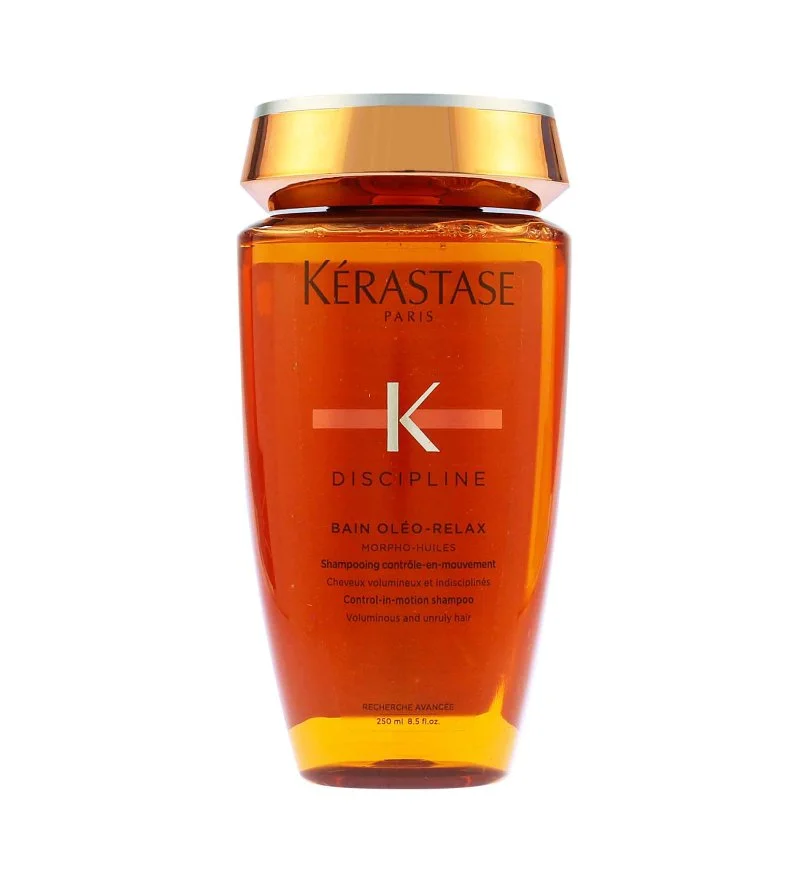 Discipline Bain Oléo-Relax vyhladzujúci šampón pre nepoddajné vlasy 250 ml