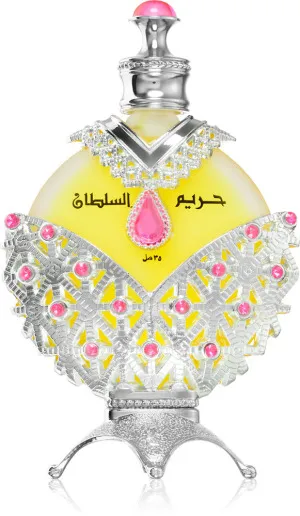 Khadlaj Hareem Al Sultan Silver parfumovaný olej unisex 35 ml