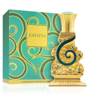Khadlaj Johayna Green parfumovaný olej unisex 20 ml