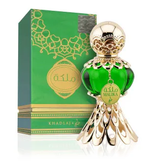 Khadlaj Malika Green parfumovaný olej pre ženy 20 ml