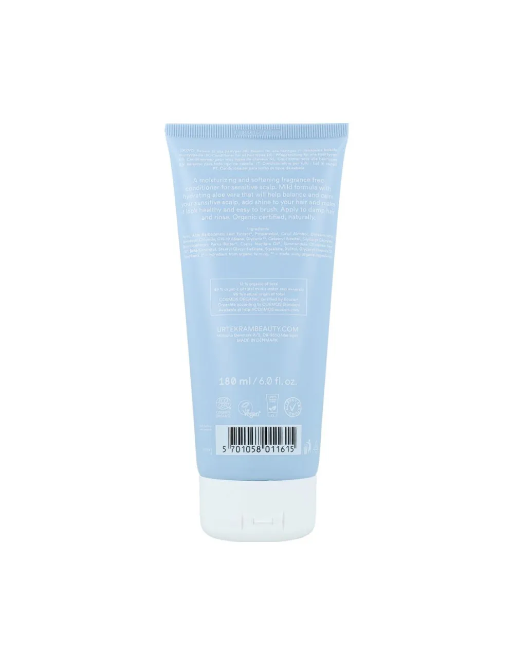 Urtekram Kondicionér bez parfumu 180ml BIO, VEG