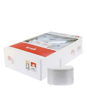 Krab XXL 8h čajová sviečka 30 ks