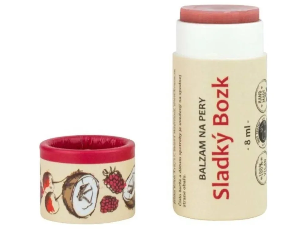 Kvitok Balzam na pery Sweet Kiss (8 ml) - jemne tónuje pery