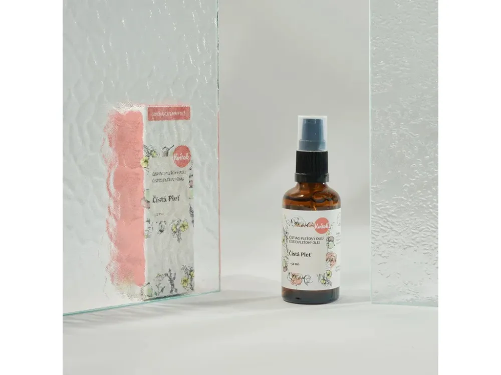 Kvitok Čistiaci olej Pure Skin pre zrelú pleť (50 ml) - nevysušuje, dodáva pružnosť