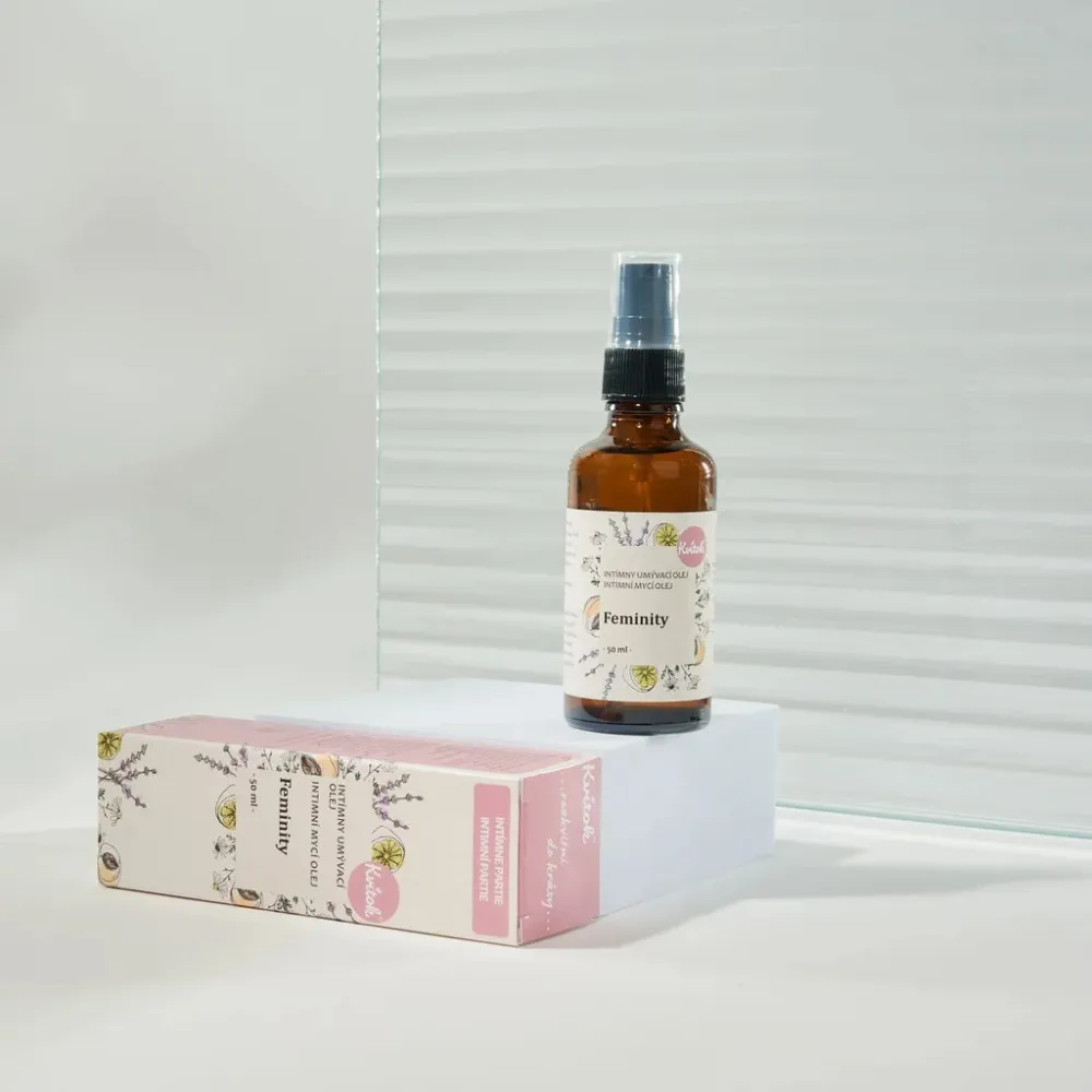 Kvitok Feminity Intímna umývacia emulzia (50 ml) - rešpektuje ph intímnych partií
