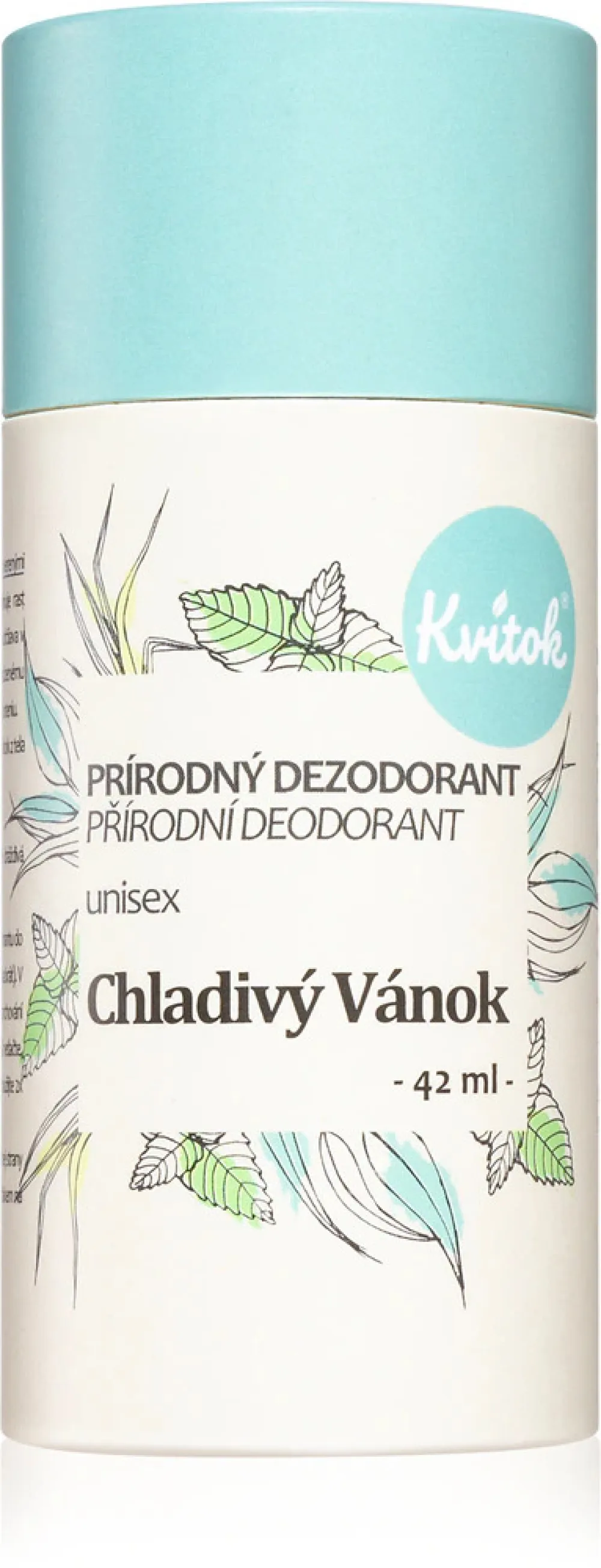 Kvitok Krémový dezodorant Cool Breeze (30 ml) - vhodný pre ženy a mužov