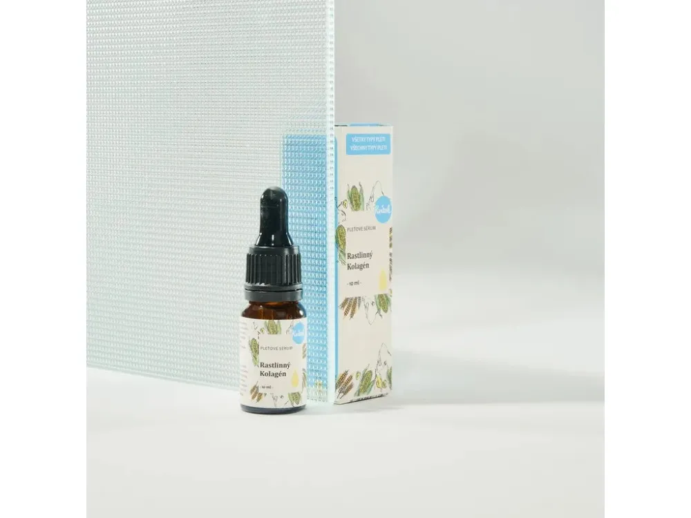 Kvitok Pleťové sérum - Rastlinný kolagén (10 ml) - vyhladzuje a zlepšuje elasticitu