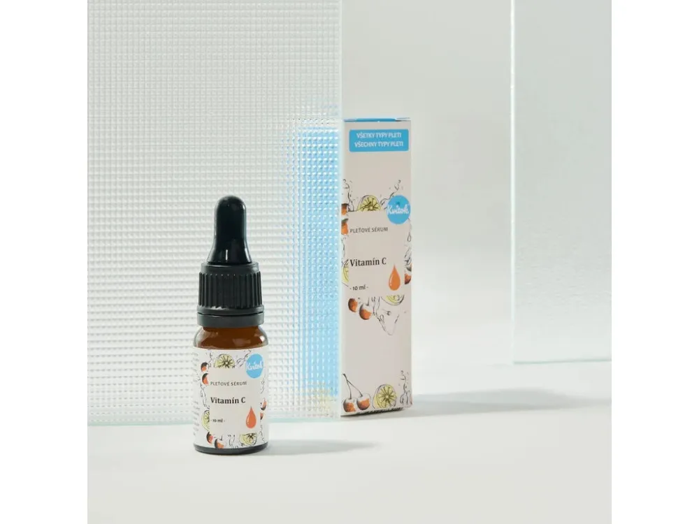 Kvitok Kvitok Pleťové sérum - Vitamín C (30 ml) - účinky proti starnutiu