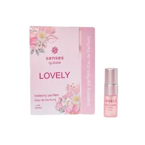 Kvitok Senses Toaletný parfém Lovely - vzorka (2 ml) - s vôňou ruže, vanilky a citrusov