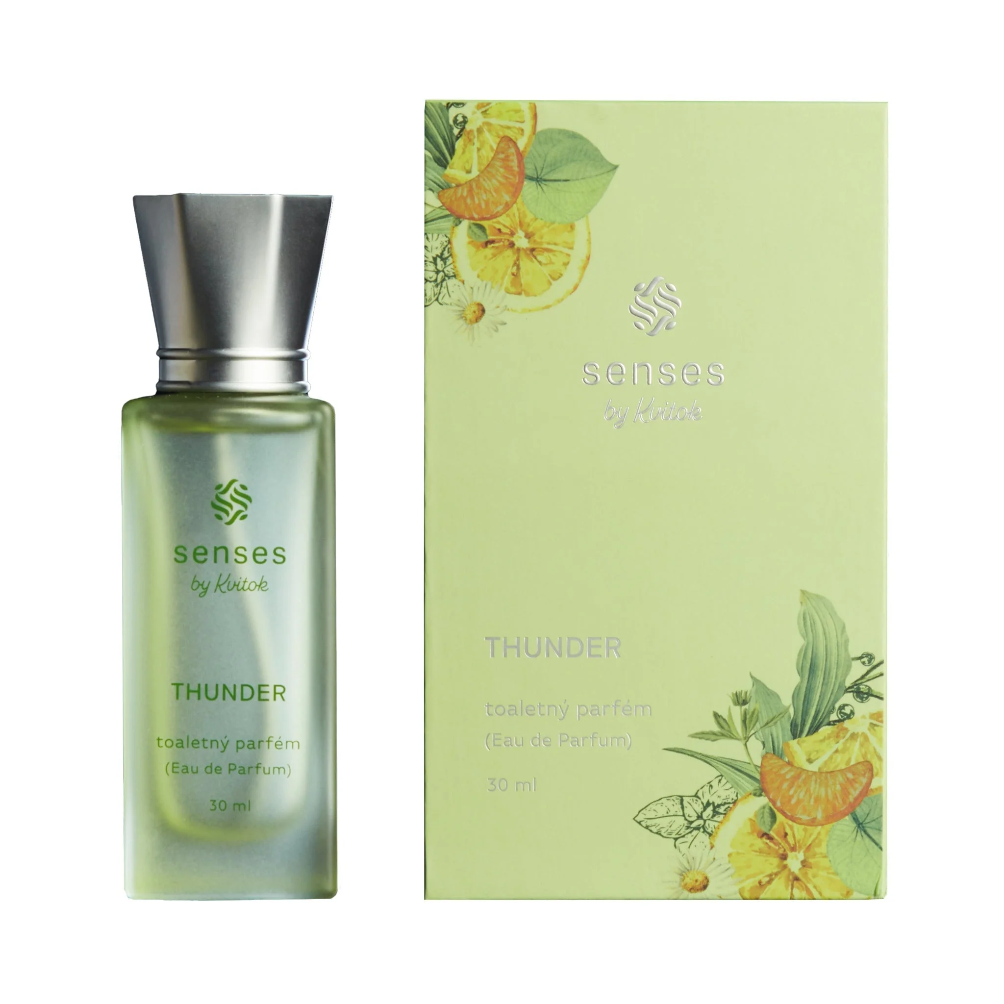 Kvitok Senses Toaletný parfém Thunder - vzorka (2 ml) - sviežo korenistá vôňa