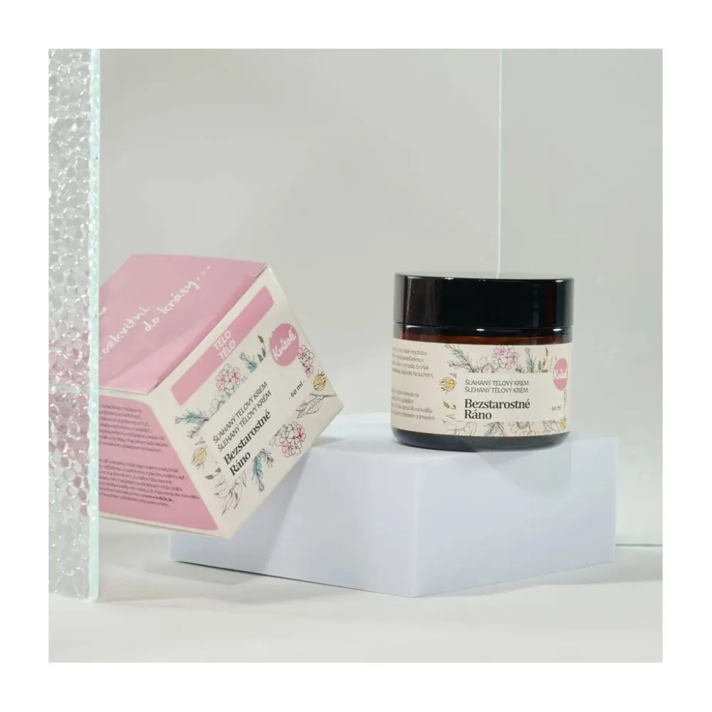 Kvitok Šľahačkový telový krém Carefree Morning (60 ml) - s kvetinovo-citrusovou vôňou