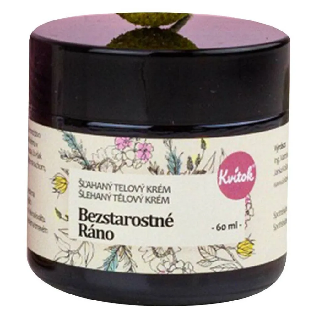 Kvitok Šľahačkový telový krém Carefree Morning (60 ml) - s kvetinovo-citrusovou vôňou