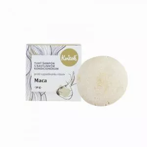 Kvitok Tuhý šampón s kondicionérom Maca XXL (50 g) - stimuluje rast vlasov