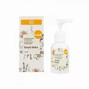 Kvitok Upokojujúci olej po opaľovaní Touch of Sun (50 ml) - upokojuje pokožku po opaľovaní