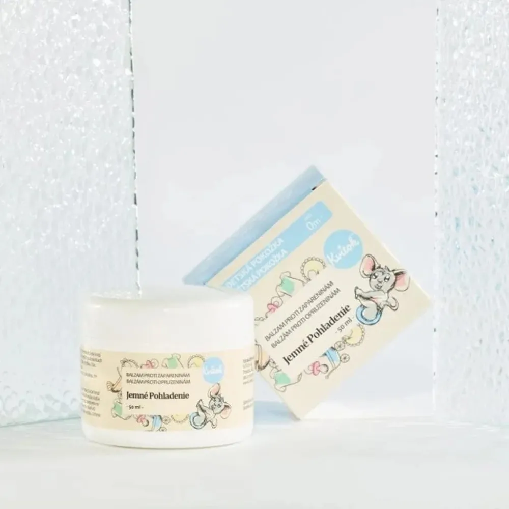 Kvitok Zinkový balzam na zapareniny Jemné pohladenie (50 ml) - hojí a upokojuje