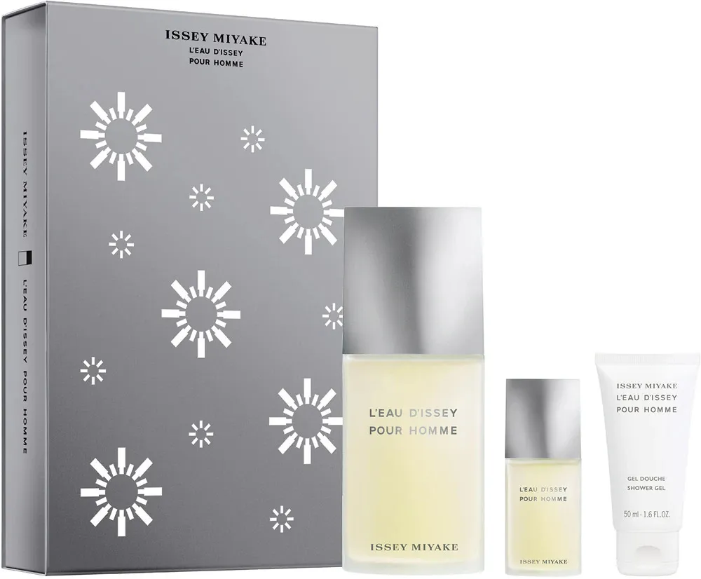 L'Eau d'Issey Pour Homme 125 ml + EDT 15 ml + SG toaletná voda pre mužov 50 ml