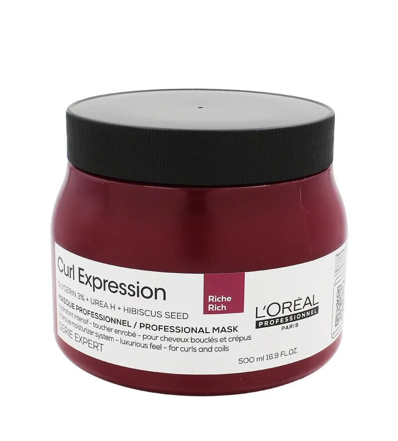 Serie Expert Curl Expression Rich intenzívna hydratačná maska pre vlnité a kučeravé vlasy 500 ml