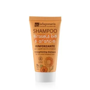 laSaponaria Šampón so slnečnicou a sladkým pomarančom BIO 30 ml