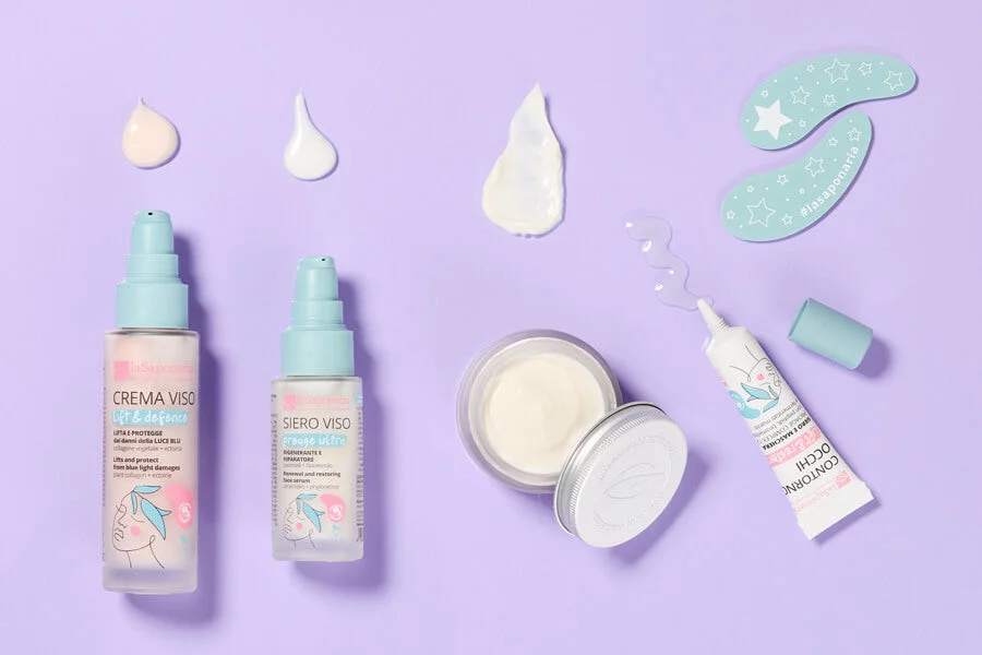 laSaponaria Denný pleťový krém Lift & Defence pre zrelú pleť BIO (50 ml) - s rastlinným kolagénom a ectoínom