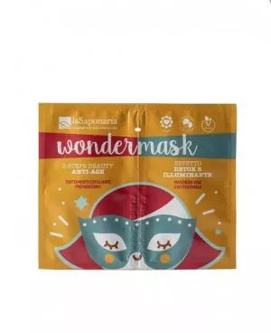 laSaponaria Dvojfázová maska na tvár proti starnutiu pleti Wondermask (8 5 ml)