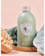 laSaponaria Hliníkový dávkovač sprchového gélu (200 ml) - ideálny na miešanie práškovej kozmetiky