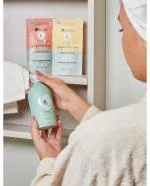 laSaponaria Hliníkový dávkovač sprchového gélu (200 ml) - ideálny na miešanie práškovej kozmetiky
