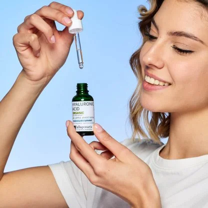 laSaponaria Pleťové sérum - Kyselina hyalurónová BIO (30 ml) - hydratuje a spevňuje pleť