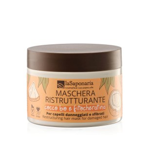 Reštrukturalizačná maska na vlasy s kokosom a fytokeratínom (200 ml)