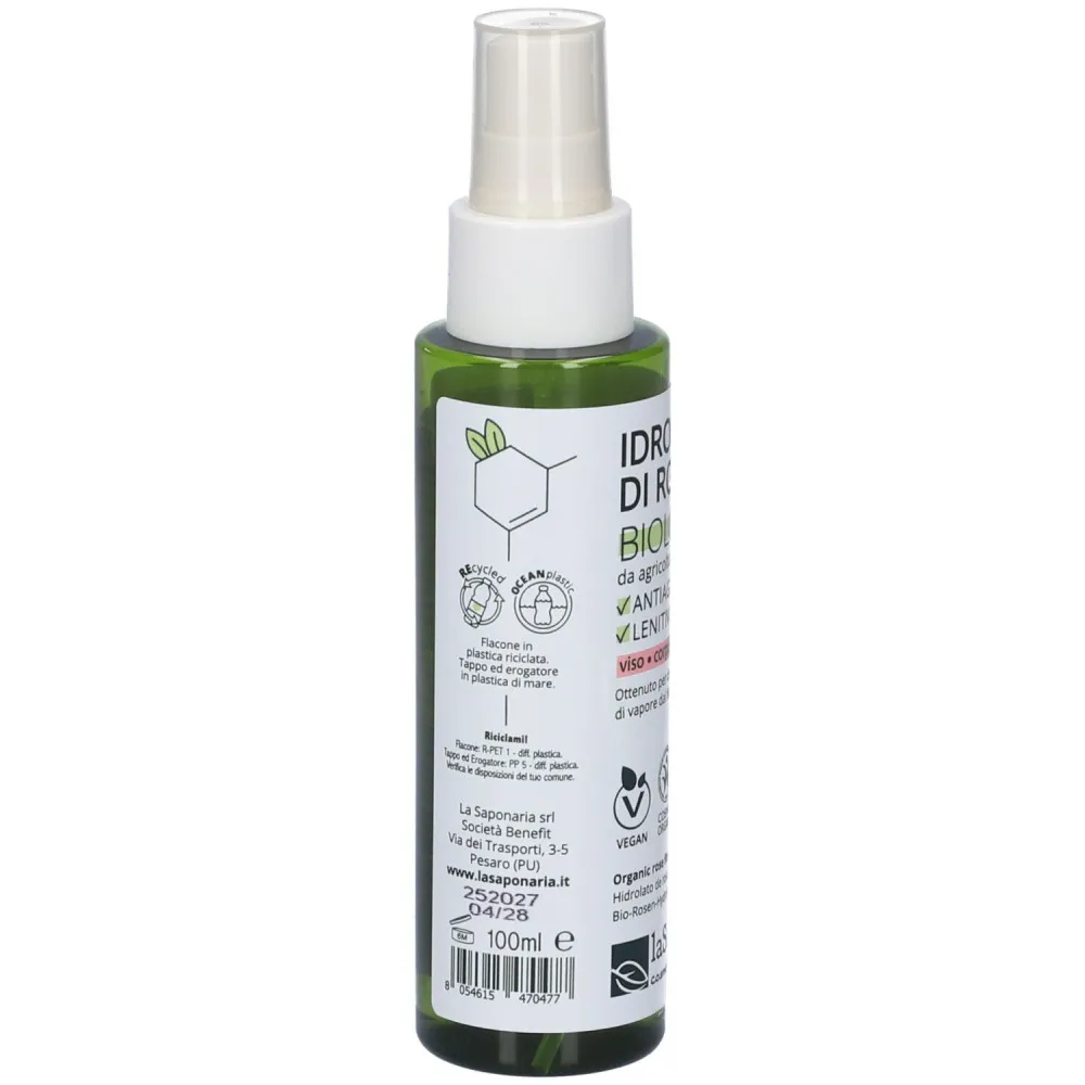 laSaponaria Ružová kvetinová voda BIO (100 ml)