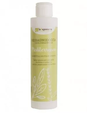 laSaponaria Stredomorský sprchový gél BIO (200 ml) - so stredomorskými bylinkami