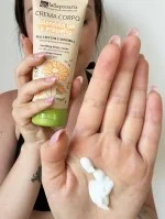 laSaponaria Telový krém s BIO nechtíkom a prebiotikami pre citlivú pleť (200 ml) - vyživuje, upokojuje a hydratuje