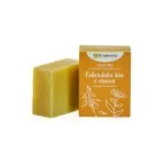 laSaponaria Tuhé olivové mydlo BIO - Nechtík a ovos (100 g) - vhodné na telo aj na tvár