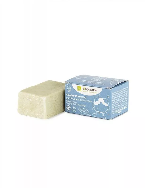 laSaponaria Tuhý čistiaci šampón proti lupinám (50 g) - balený v recyklovanom kartóne