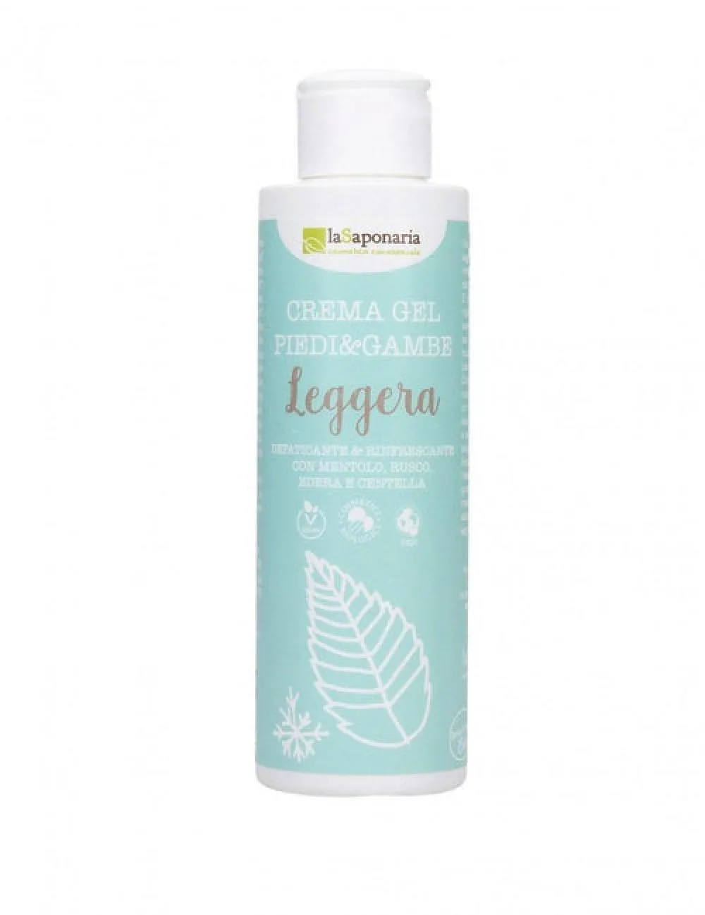 laSaponaria Upokojujúci krém na unavené nohy BIO (150 ml)
