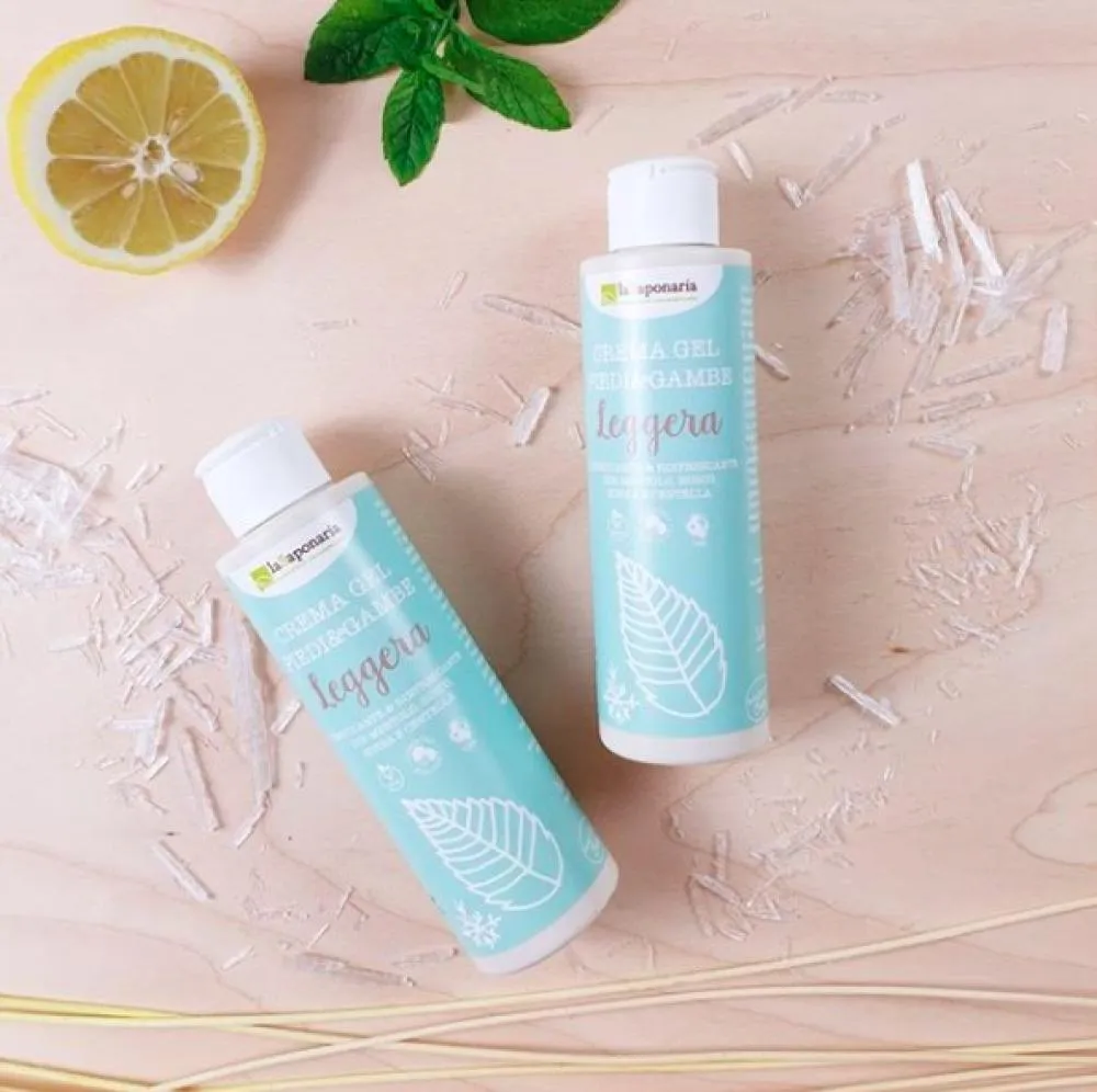 laSaponaria Upokojujúci krém na unavené nohy BIO (150 ml)