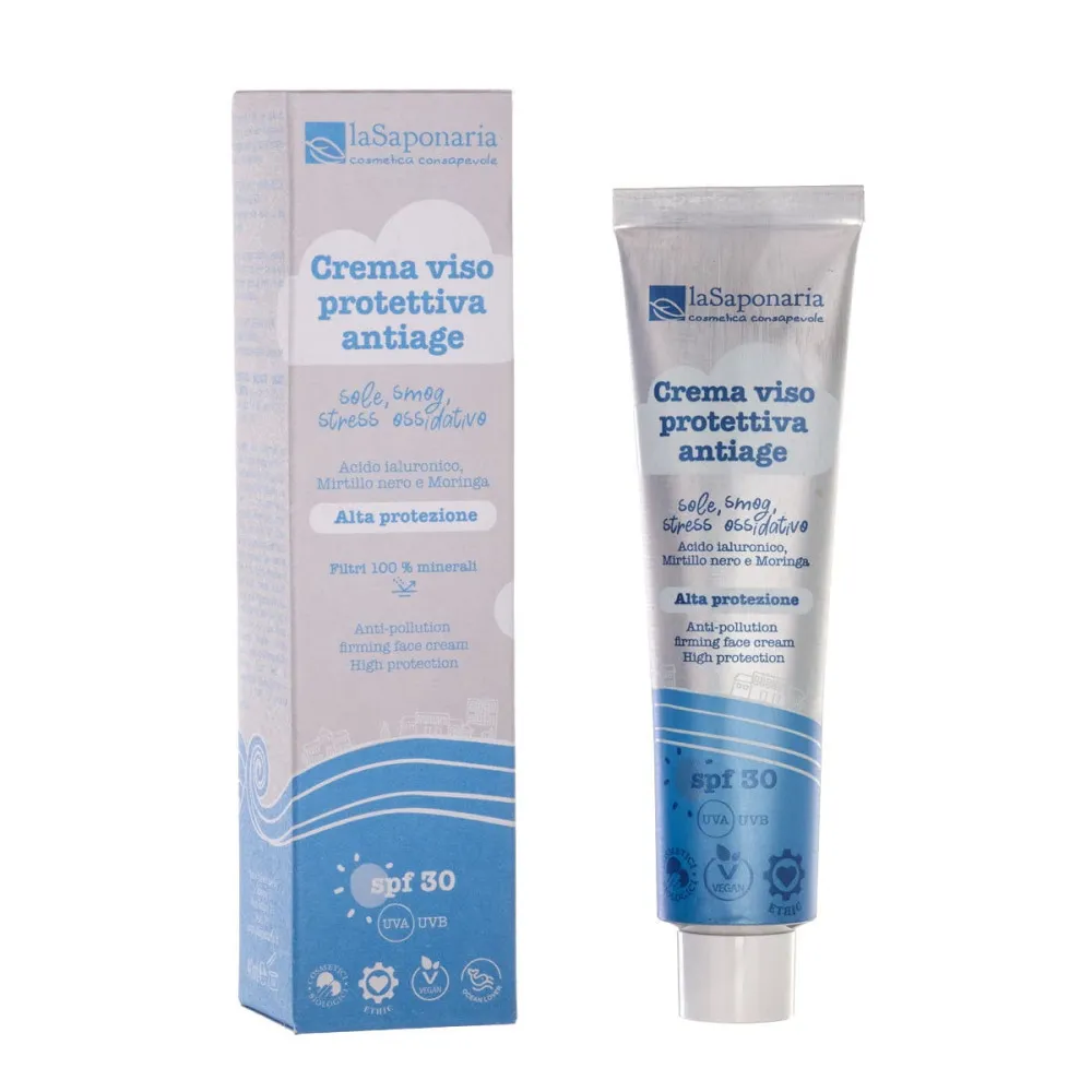 laSaponaria Spevňujúci a ochranný krém SPF 30 BIO (40 ml)