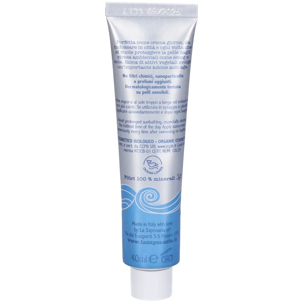 laSaponaria Spevňujúci a ochranný krém SPF 30 BIO (40 ml)