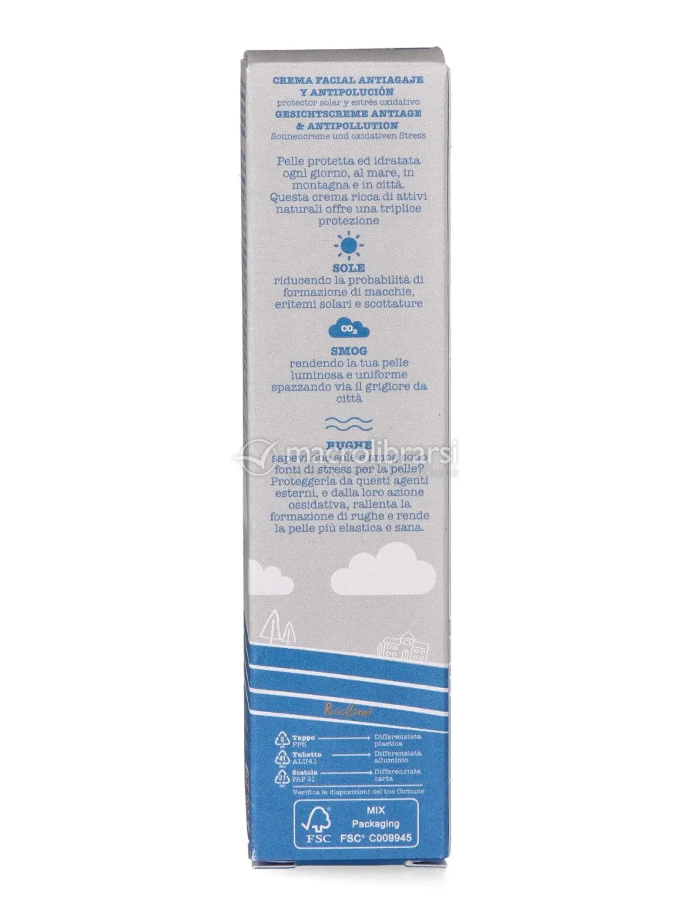 laSaponaria Spevňujúci a ochranný krém SPF 30 BIO (40 ml)