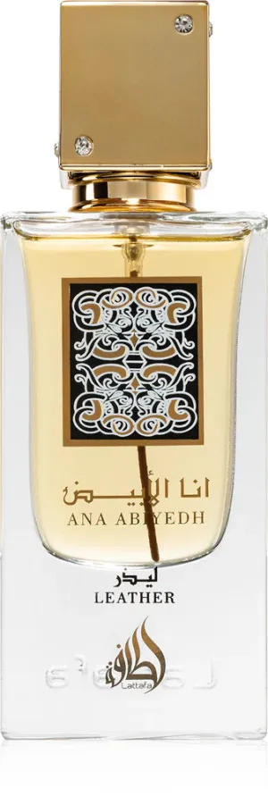 Lattafa Ana Abiyedh Leather parfumovaná voda unisex 60 ml