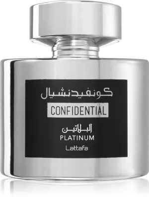 Lattafa Confidential Platinum parfumovaná voda pre mužov 100 ml