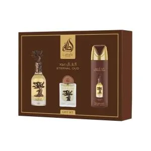 Lattafa Lattafa Pride Eternal Oud EDP 100 ml + EDP 20 ml + DEO v spreji 200 ml UNISEX