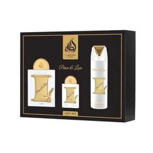 Lattafa Pride Peace & Love EDP 100 ml + EDP 20 ml + DEO v spreji 200 ml UNISEX