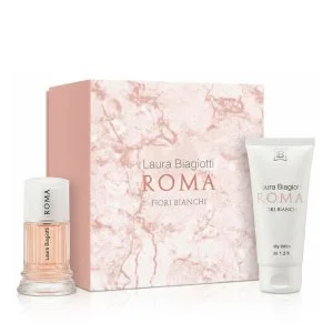 Laura Biagiotti Roma Fiori Bianchi 25 ml + BL toaletná voda pre ženy