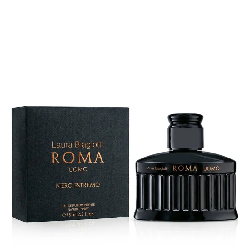 Roma Uomo Nero Estremo Intense parfumovaná voda pre mužov 75 ml