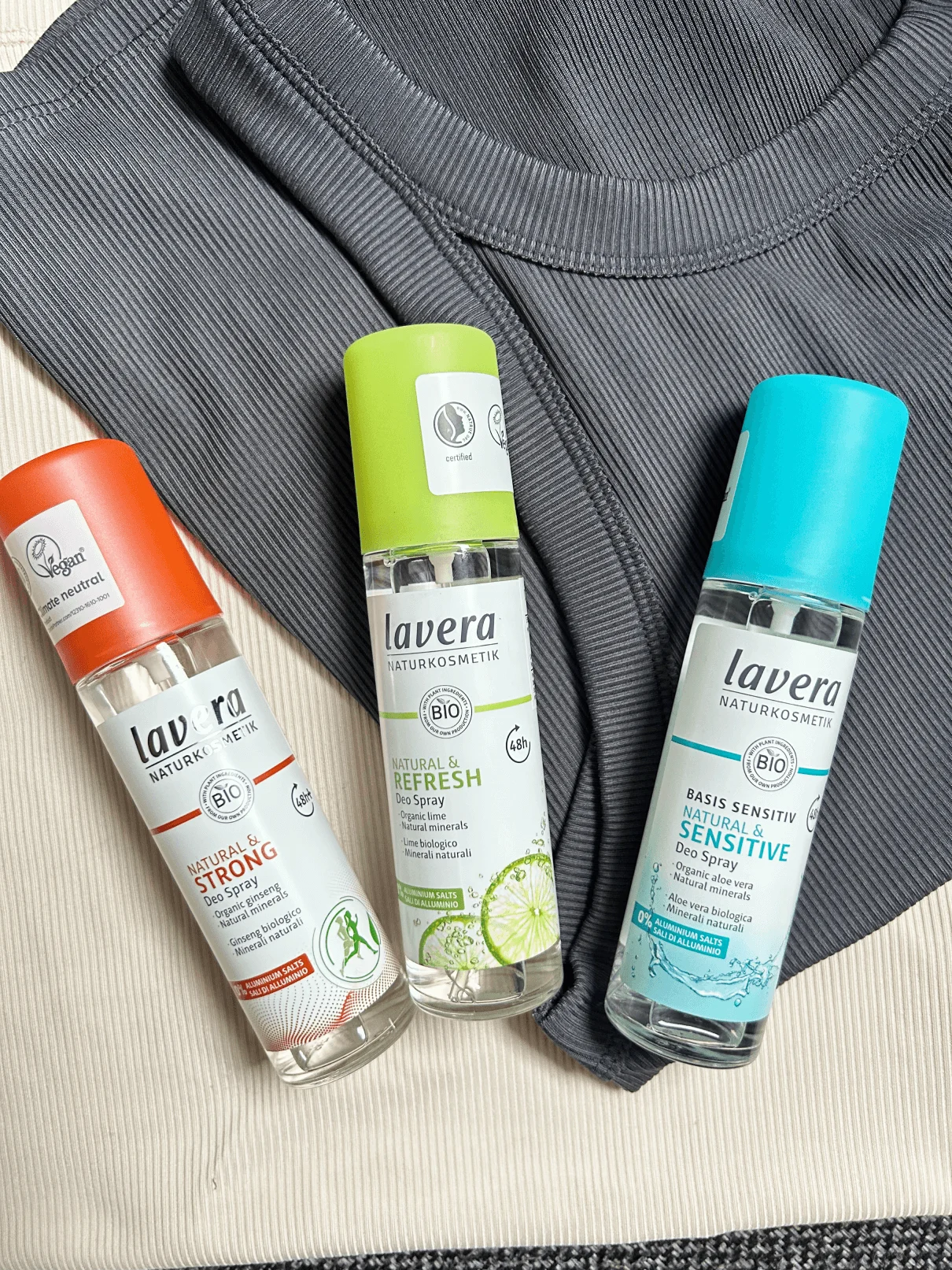 Lavera Deodorant v spreji Strong (75 ml) - až 48-hodinová ochrana