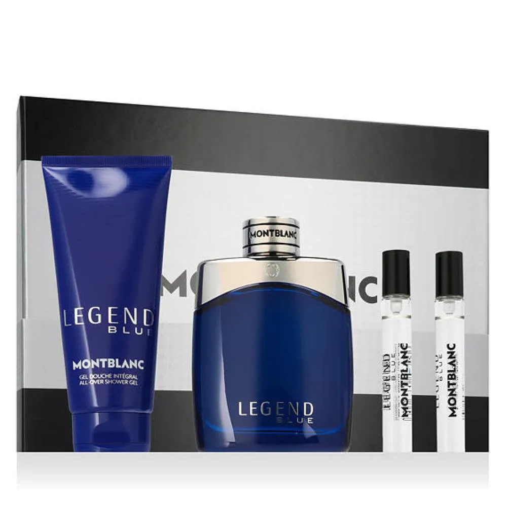 Legend Blue 100 ml + SG na telo aj vlasy 100 ml + EDP MINI 2 x parfumovaná voda pre mužov 8 ml